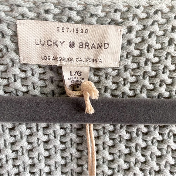 Lucky Brand Knit V-Neck Sweater - Picture 4 of 10